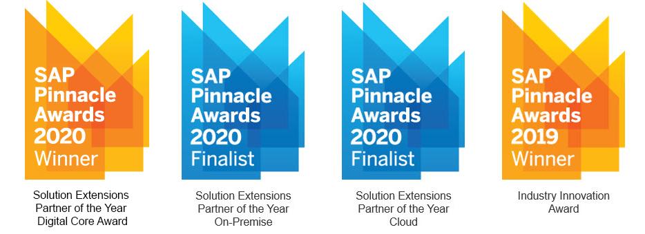 sap pinnacle awards finalist winnter 2019 2020